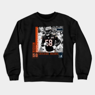 Roquan Smith Paper Poster Crewneck Sweatshirt